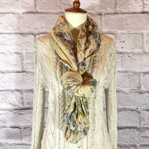 Anthropologie Vismaya infinity scarf NWOT